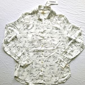 L'Agence Je Taime Holly Blouse Top XS S NWT